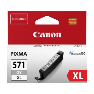 Tindikassett Canon CLI-571XL GY, 10,8ml, hall - Image 1