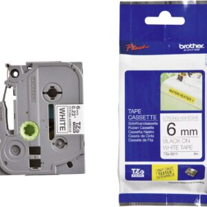 Markeerimislint Brother TZe-S131, 12mm, must/läbipaistval