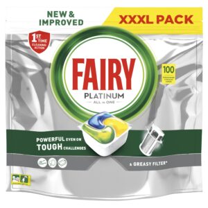 Nõudepesumasina kapslid FAIRY Platinum Lemon 100tk - Image 1
