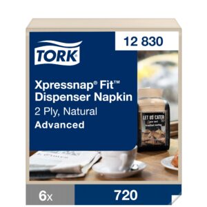 Looduslikud salvrätikud, dosaatorile TORK Xpressnap Fit N14, 720 tk, 12830 - Image 1