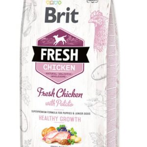 BRIT FRESH, Kuivtoit kutsikale,kana ja kartul 12 kg - Image 1