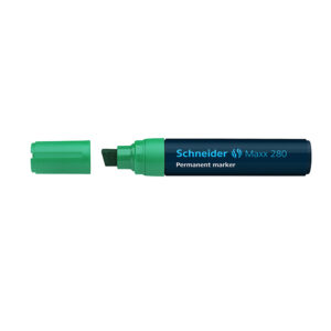 Marker  permanentne Schneider 280 lõigatud 4-12mm roheline - Image 1