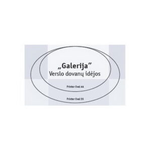 Tekstiplaat Colop Oval 44 - Image 1