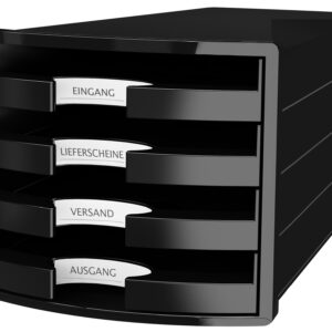 HAN IMPULS 4 sahtliga dokumendialus, must