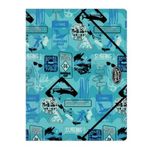 Dokumendikott OCW SURF, PP, elastse rihmaga