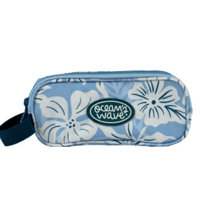 Pliiatsiümbris OCW BORA BORA BLUE, täitmata, 3 tõmblukku