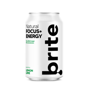 Energiajook BRITE, sidruni ja laimi maitsega, 330 ml, purk