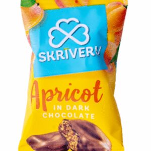 "SKRĪVERU" aprikoosid tumedas šokolaadis, 1 kg