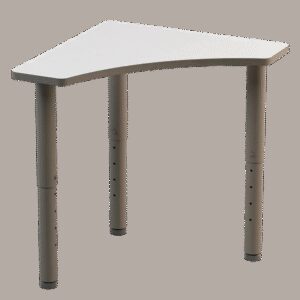 Laud SPICA, reguleeritav, 70x70 cm (T2-T6) valge