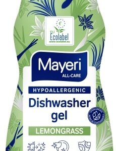 Nõudepesugeel masinpesuks MAYERI All-Care All in One, Lemongrass hüpoallergeenne, 600ml