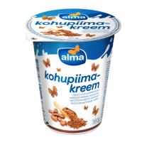 Kohupiimakreem ALMA, kakao, 4%, 380g