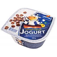 Jogurt ALMA, šokolaadirõngastega, säilitusainetevaba, 5,3%, 150g
