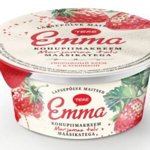 Kohupiimakreem TERE, Emma, maasika, 150g