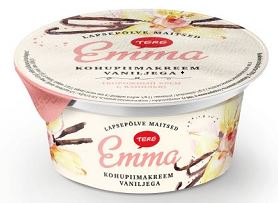 Kohupiimakreem TERE, Emma, vanilli, 150g