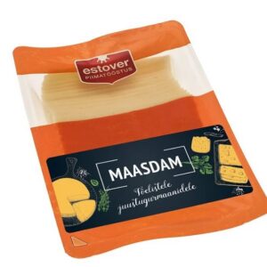 Juust ESTOVER Maasdam, viilutatud, 28,3%rasva, 150g