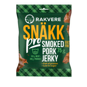 Sealihasnäkid RAKVERE Snäkk Pro Pork Jerky, 75g