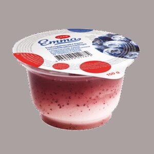 Kohupiimakreem EMMA, mustikakisselliga, 150g