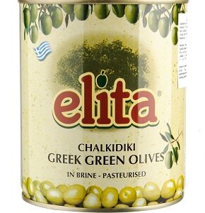 ELITA, Oliivid, rohelised, kividega, suurus L, 420g/200g