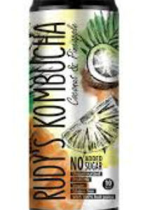 Karastusjook RUDY'S, Kombucha, Coconut & Pineapple, 330ml, purk