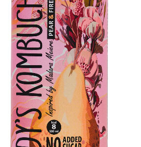 Karastusjook RUDY'S, Kombucha, Pear & Fireweed, 330ml, purk