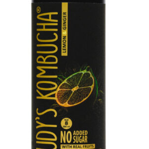 Karastusjook RUDY'S, Kombucha, Lemon & Ginger, 330ml, purk
