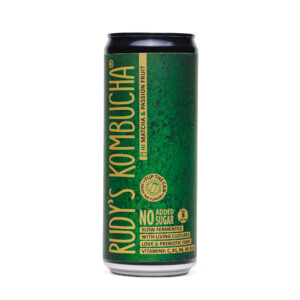 Karastusjook RUDY'S, Kombucha, Hi Matcha & Passion Fruit, 330ml, purk