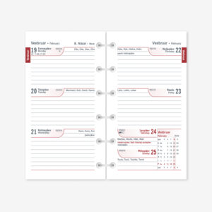 2914400000, Kalender Time-Master Mini H Nädal sisu