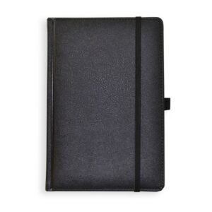 Märkmik-planeerija UNIVERSAL BLACK EDITION, A5, ilma kuupäevadeta, must