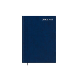 2912411209 Raamatkalender Unika 2026, A5 tumesinine