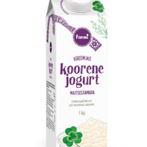 Jogurt FARMI, koorene, maitsestamata 5%, 1kg