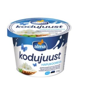 Kodujuust ALMA, hapukoorega, 5%, 200g