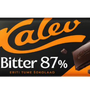 KALEV, Bitter 87% eriti tume šokolaad 100g