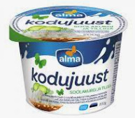 Kodujuust ALMA, soolakurgi-tilli, 200g