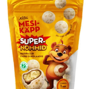 Maisipallid Mesikäpp KALEV kahes šokolaadis 90g