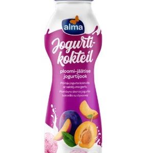 Jogurtijook ALMA, ploomi, jäätisemaitseline, 275g
