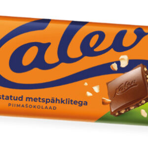 Piimašokolaad KALEV purustatud metspähklitega 100g