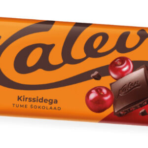 Tume sokolaad KALEV kirssidega 100g