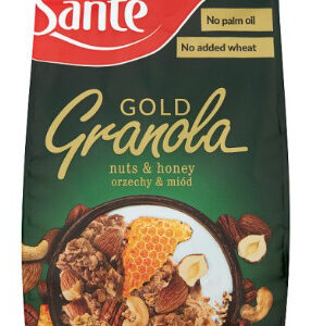 Röstitud müsli SANTE GOLD GRANOLA Pähklite ja meega 300g