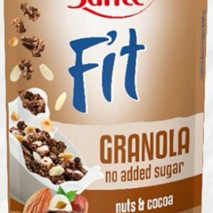 Röstitud müsli  SANTE Fit Granola Pähkli-kakao, ilma lisatud suhkruta 300g