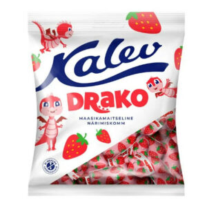 Närimiskommid Draakon KALEV maasikamaitselised 110g