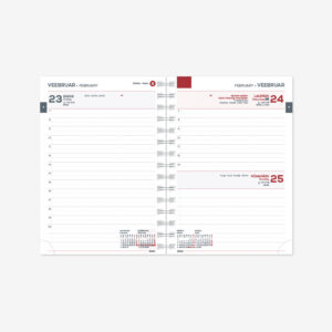 2912737000, Raamatkalender Kantsler Spirex Päev sisu