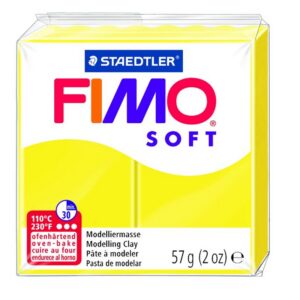 Voolimismass FIMO SOFT 57g, sidrunikollane