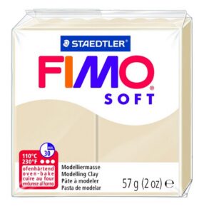 Voolimismass FIMO SOFT 57g, sahara-kollane