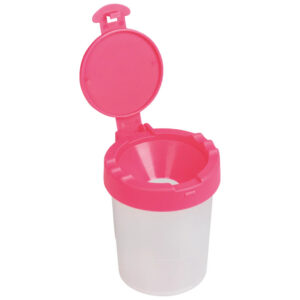 Vees tops koos kaanega BRUNNEN, Ø 8 cm, roosa