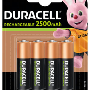 Akupatareid DURACELL AA 2500 mAh, 4tk