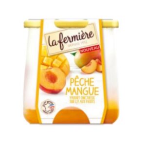 Jogurt LA FERMIERE, virsiku-mango moosiga, 160g
