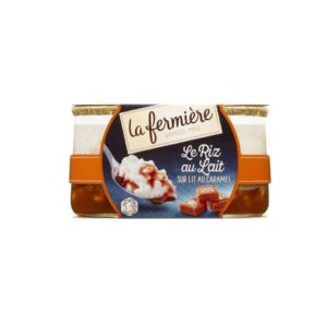 Riisipuding LA FERMIERE, karamelli, 160g x 2tk