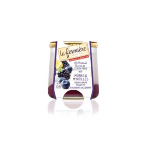Jogurt LA FERMIERE, põldmarja-mustika moosiga, 140g
