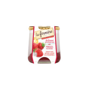 Jogurt LA FERMIERE, maasika moosiga, 140g