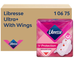 Libresse Ultra Plus tiibadega sidemed, 2 x 150 tk, täitepakend TORK-dispenserile, 10675